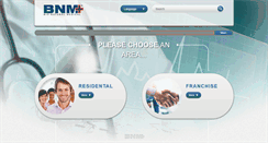 Desktop Screenshot of bnm-medical.com