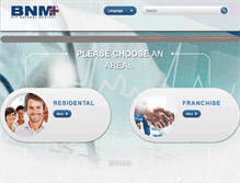 Tablet Screenshot of bnm-medical.com